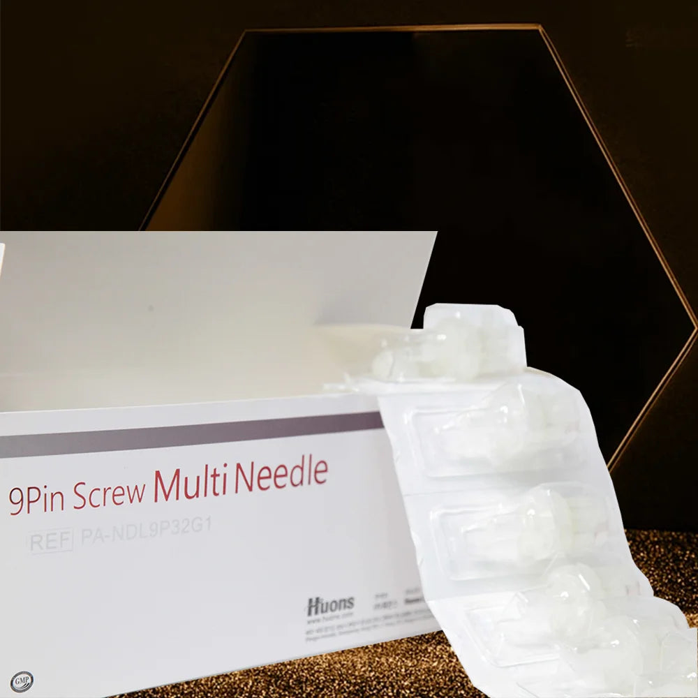 Korean 9-Pin Hand Skincare Tools Set 21pcs/Box for Facial Massage And Acupressure