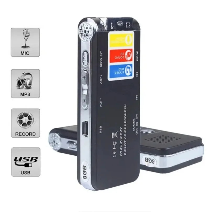 One Click Recording Saving Repeating External MP3 Player Learning Lawyer Conference Recording Pen Intelligent Remote Noise