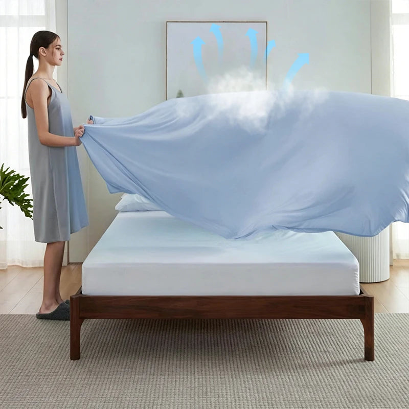 Cool Feeling Ice Silk Cool Blanket Lightweight And Breathable Air Conditioning Skin Friendly Summer Blanket Ice Silk Blanket