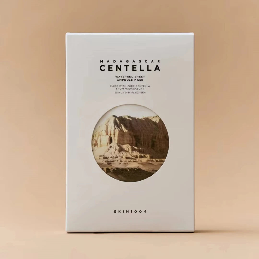 Korea SKIN1004 Centella Asiatica Face Mask 5pcs 25ml Premium Deep Moisturizing and Repairing Essential Skincare Makeup With Box