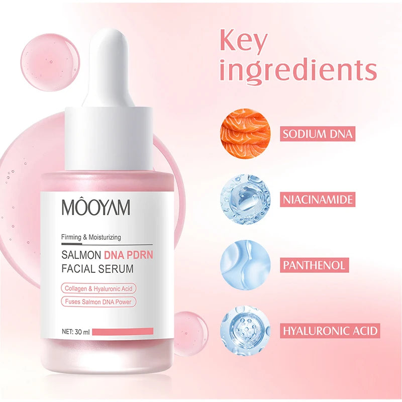 Salmon DNA PDRN Skin Care Set Ampoule Serum Capsule Cream Eye Stick Collagen Hyaluronic Acid Moisturizing Facial Skin Care Kit