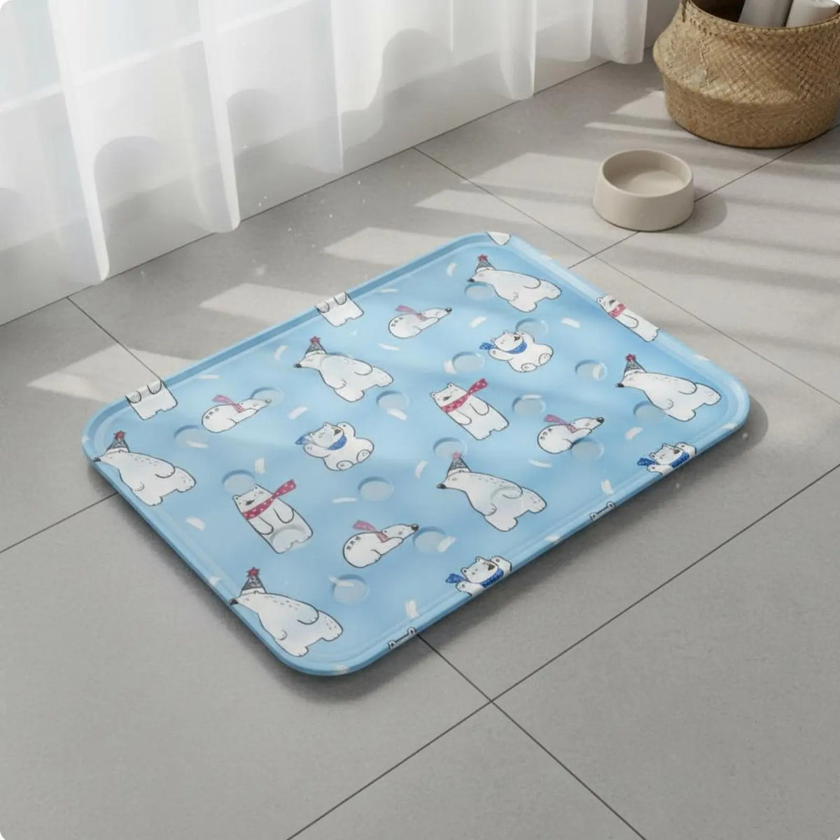 Pet Cooling Mat Gel Cooling Pad for Animals Breathable Waterproof for Kennels, Pet Carriers