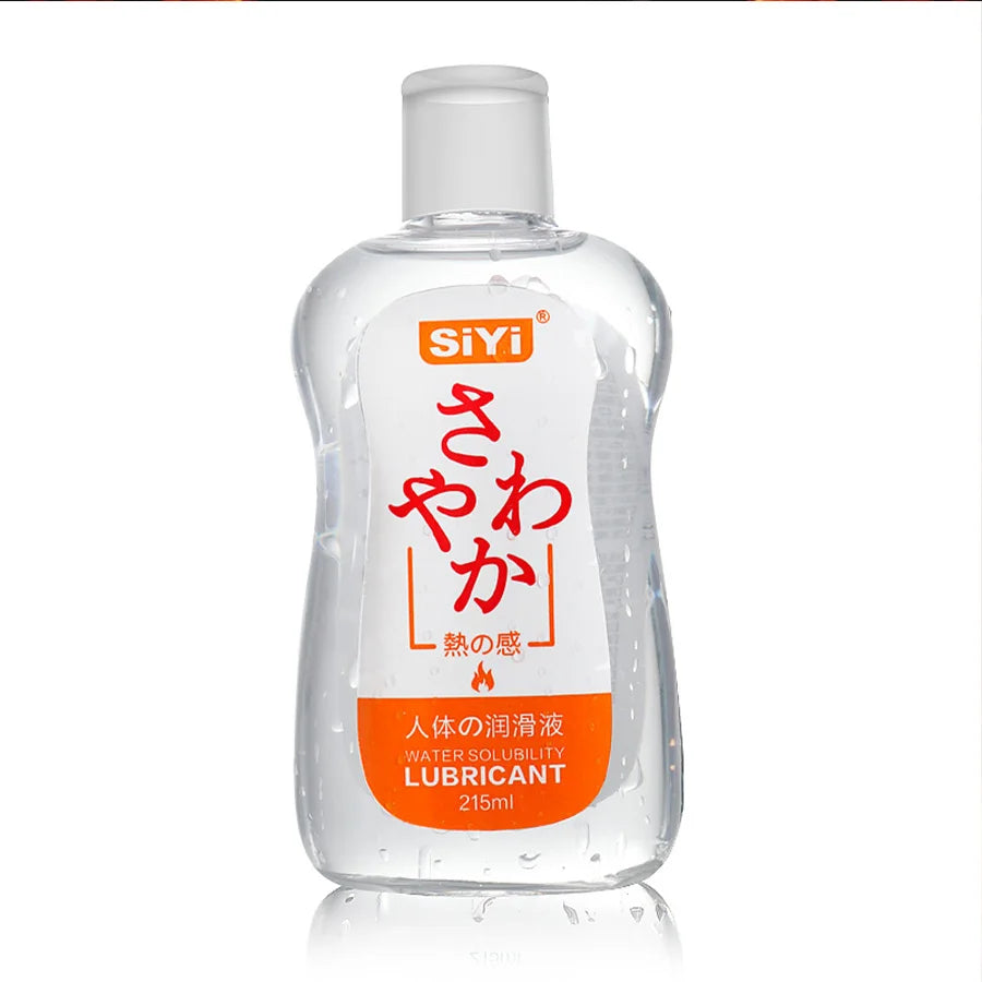 Natural thermal Water Based Lubricant Sex Oil Masturbation Massage Anal Ass Oil Human Body Lubricant for Sex 215ml