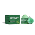 Rosemary Mint Scalp Scrub Deep Cleansing Refreshing Oil Control Rosemary Shampoo for Strengthens Hair Nourishing the Scalp 100g