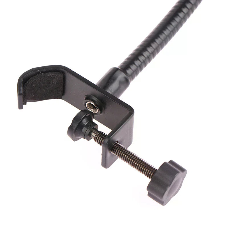 Radio Broadcasting Studio Live Broadcast Equipment Stations Flexible Microphone Gooseneck  phone Stand with Desk Clamp