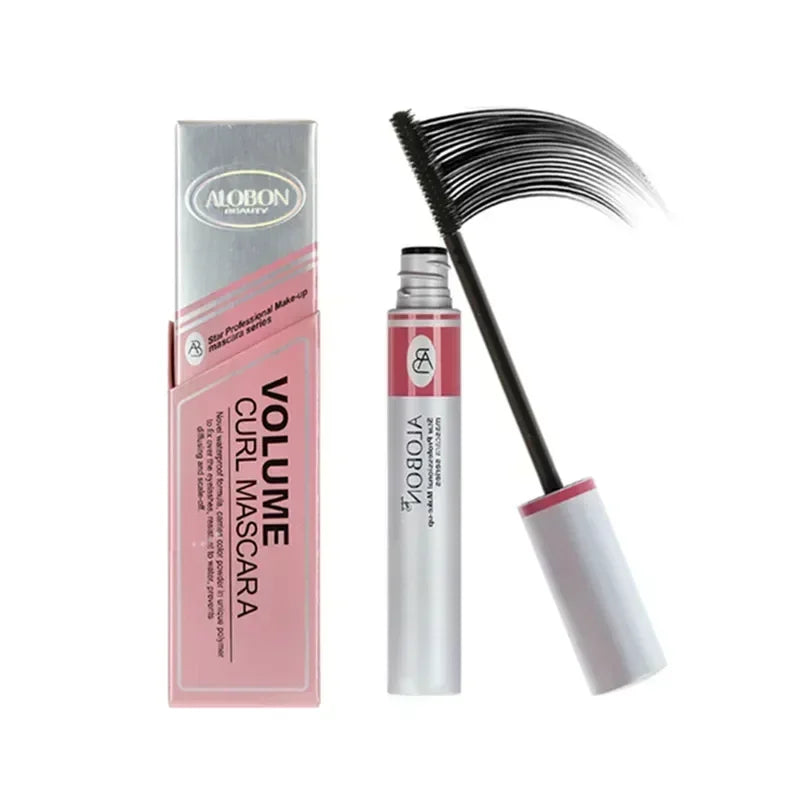 Mascara Individual Curl Eyelash Extension Mascara Makeup 1pc Black Ink Alobon 3d Fiber Lashes Rimel Alarga Pestañas Косметика