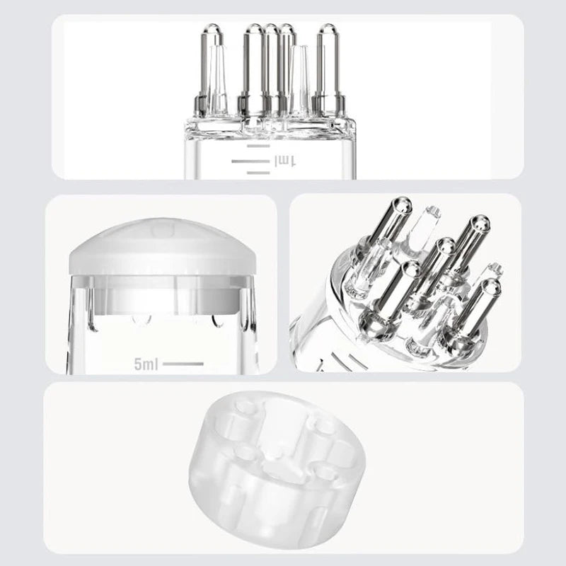 Mini Portable Scalp Applicator Liquid Comb Hair Roots Massage Medicine Comb Hair For Hair Growth Serum Oil Nourish