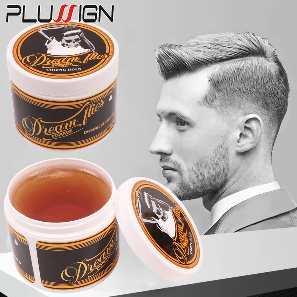 113G Hair Styling Gel Hairdresser Styling Hair Pomade Barber Restoring Ointment Men'S Hairstylist Gel Wig Hairdressing Supplies