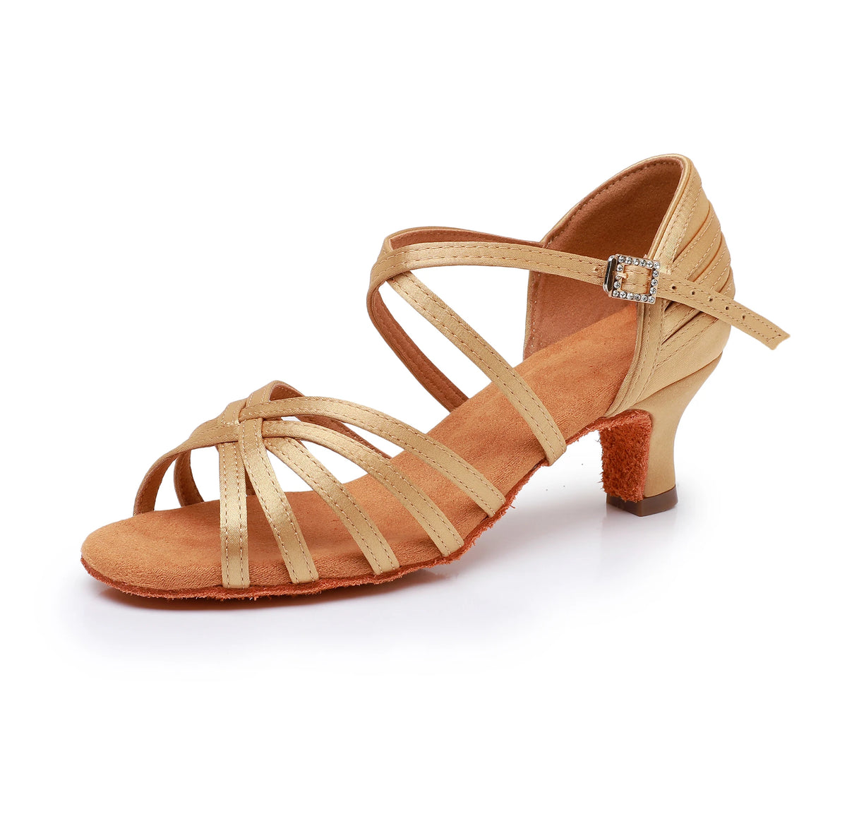 Women's Summer Latin Dance Shoes Sandals Ballroom Salsa Tango Dancing Shoes Sneaker for Ladies Girls Soft Suede Sole New Arrival