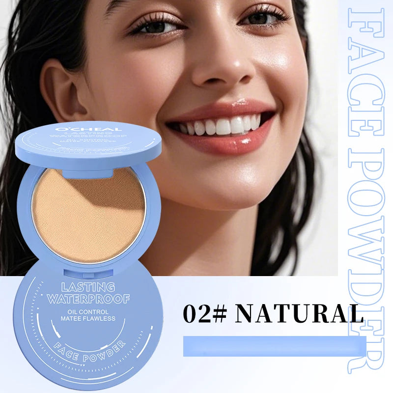 Durable Waterproof Loose Powder - Waterproof and Sweat Resistant, Suitable for All Skin Types, Creating a Natural Makeup Look
