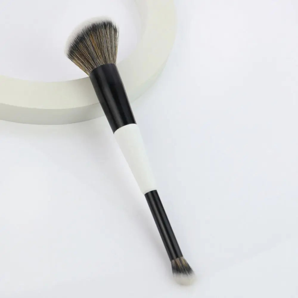 Dual-Ended F4 Contour Face Brush High Coverage Cosmetic Beauty Makeup Brushes Multi-purpose Eyeshadow Concealer Brushes
