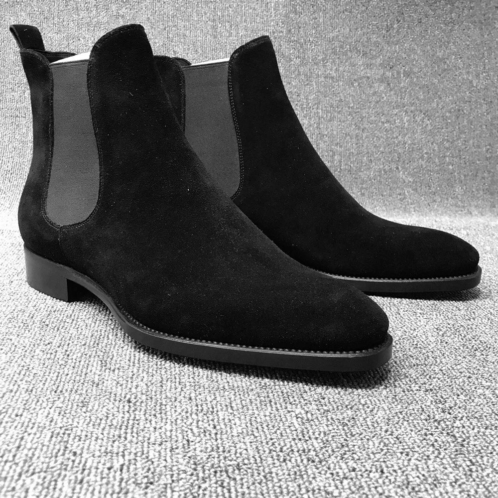 designer chelsea boots men botines fashion ankle boots homme shoes man botas de seguridad hombre pantuflas stivaletti uomo 39-48