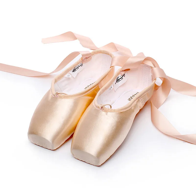 Ballet Shoes For Girls Pointed Shoes Straps Satin Dance Shoes Flat Exercise Shoes Big Children's Dance Shoes Sneakers