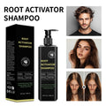Hair Root Activator Shampoo 300ml Nourish Hair Roots Strengthen Hair Follicles Promote Growth Reduce Loss for Smooth Thick Hair