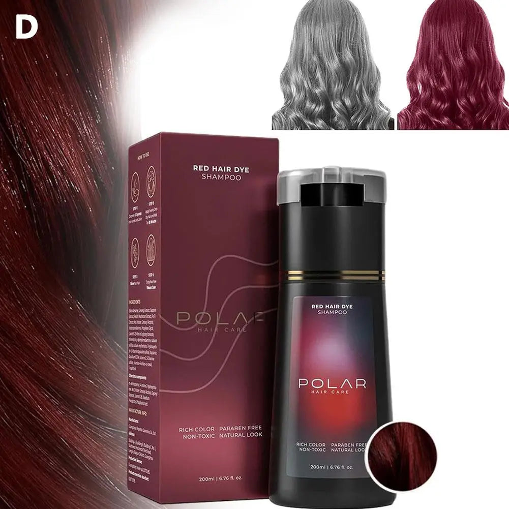 Shampoo De Tintura De Cabelo Para Cabelos Grisalhos Para Mulheres E Homens Kit De Tintura De Cabelo Natural Semi Permanente Sham