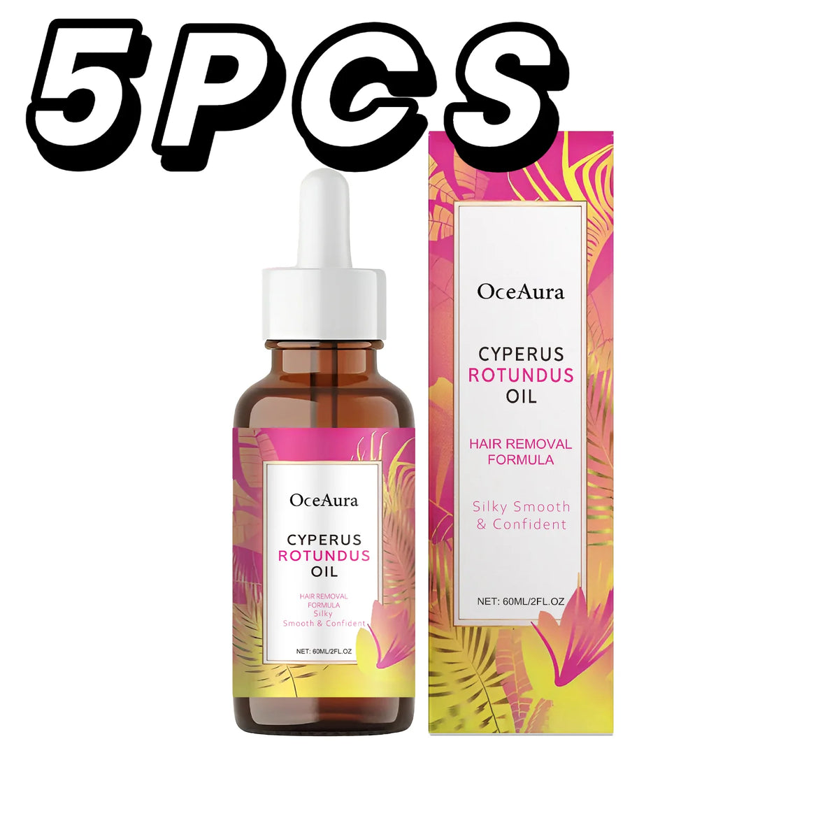 Cyperus Rotundus Oil for Hair Removal Smoothing Soothing Skin Care Moisturizes Armpit Leg Arm Hair Growth Inhibitor Depilatory