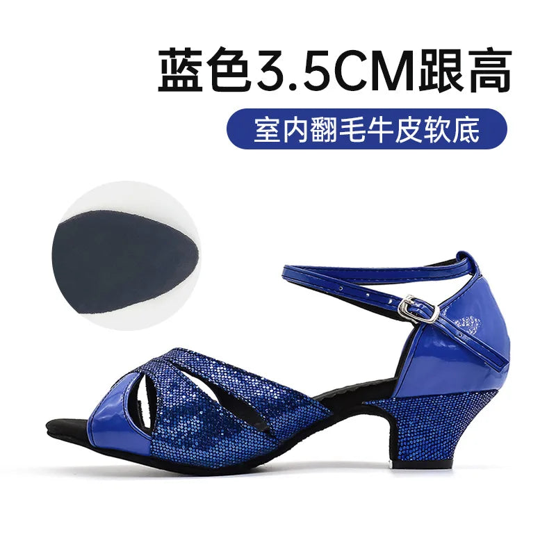 line dance shoes for adults Latin dance shoes for women zapatillas de ballet modern salsa stage performance shoeses