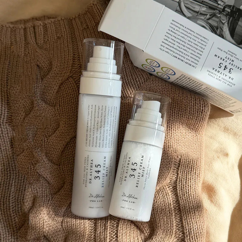 Hot Korean Original 147 Antioxidant Cream Repairing Barrier Moisturizer & 345 Relief Cream Improving Acne Marks Whitening Cream