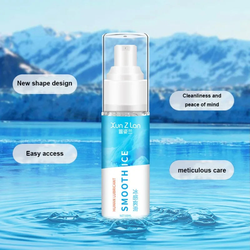 Cooling Lube & Warming Lube For Couples Intense Orgasm Gel 60ml Passion, Pleasure Moisture, Smooth Ice Lubricant For Vagina Anal