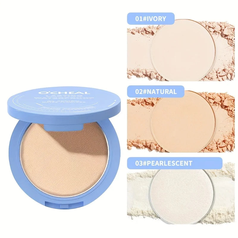 Durable Waterproof Loose Powder - Waterproof and Sweat Resistant, Suitable for All Skin Types, Creating a Natural Makeup Look