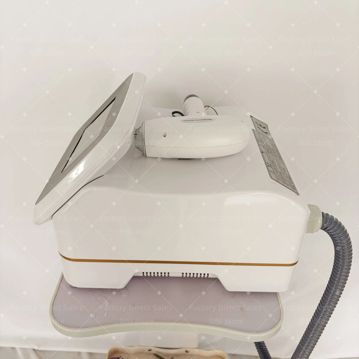 Mini Professional  Diode Laser Ice Titanium Depilate Machine Painless Diode  Hair Removal 3 Wavelength Permanent Depilator