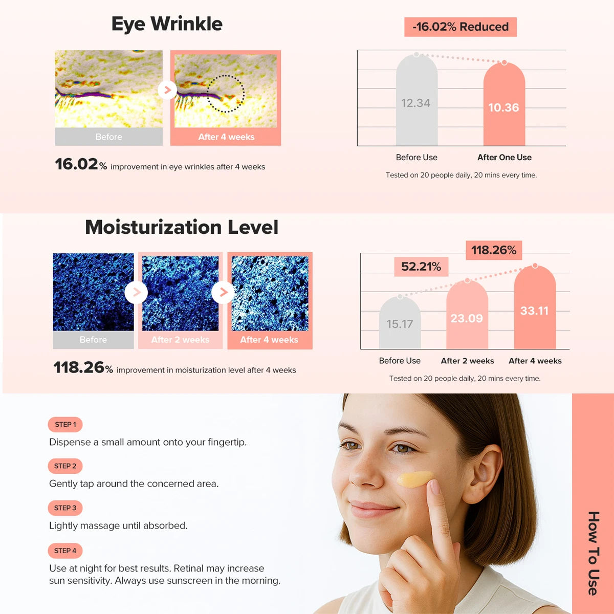 Beauty of Joseon Ginseng Eye Cream 30ml, Intense Hydration, Mild Natural Formula, Korean Cosmetics, Skincare