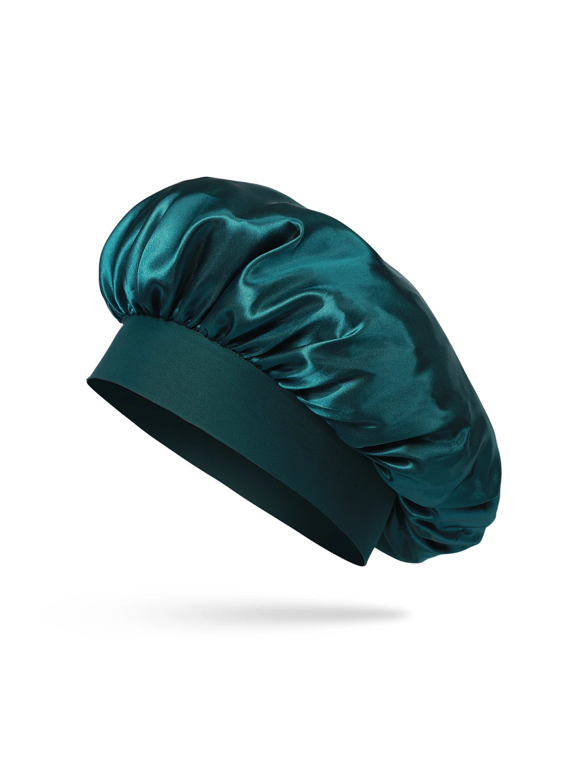 1Pcs Silk Bonnet for Sleeping Women Satin Lined Hair Bonnets for Sleeping Soft Elastic Band Silk Sleep Cap for Curl