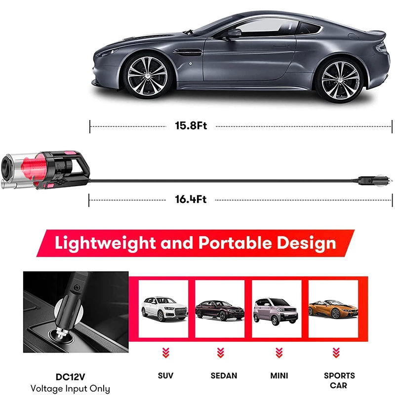 Lavado De Coches Aspiradoras Use Wash Cleaning Handheld Electric Mini Cordless Portable Wireless Car Vacuum Cleaner For Car
