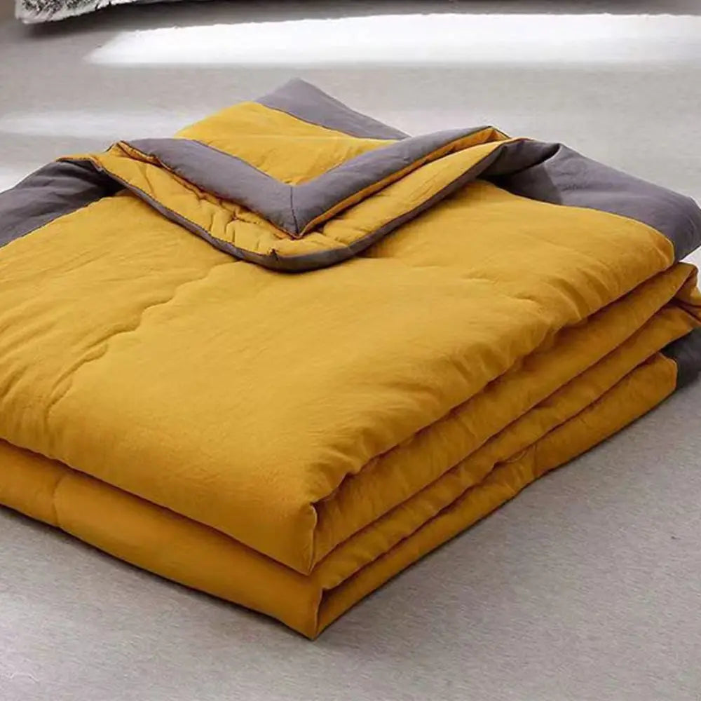 New Double Sided Cooling Blanket Skin-Friendly Breathable Conditioning Quilt Cold Effect Lightweight Cooler Quilt Spring Summer