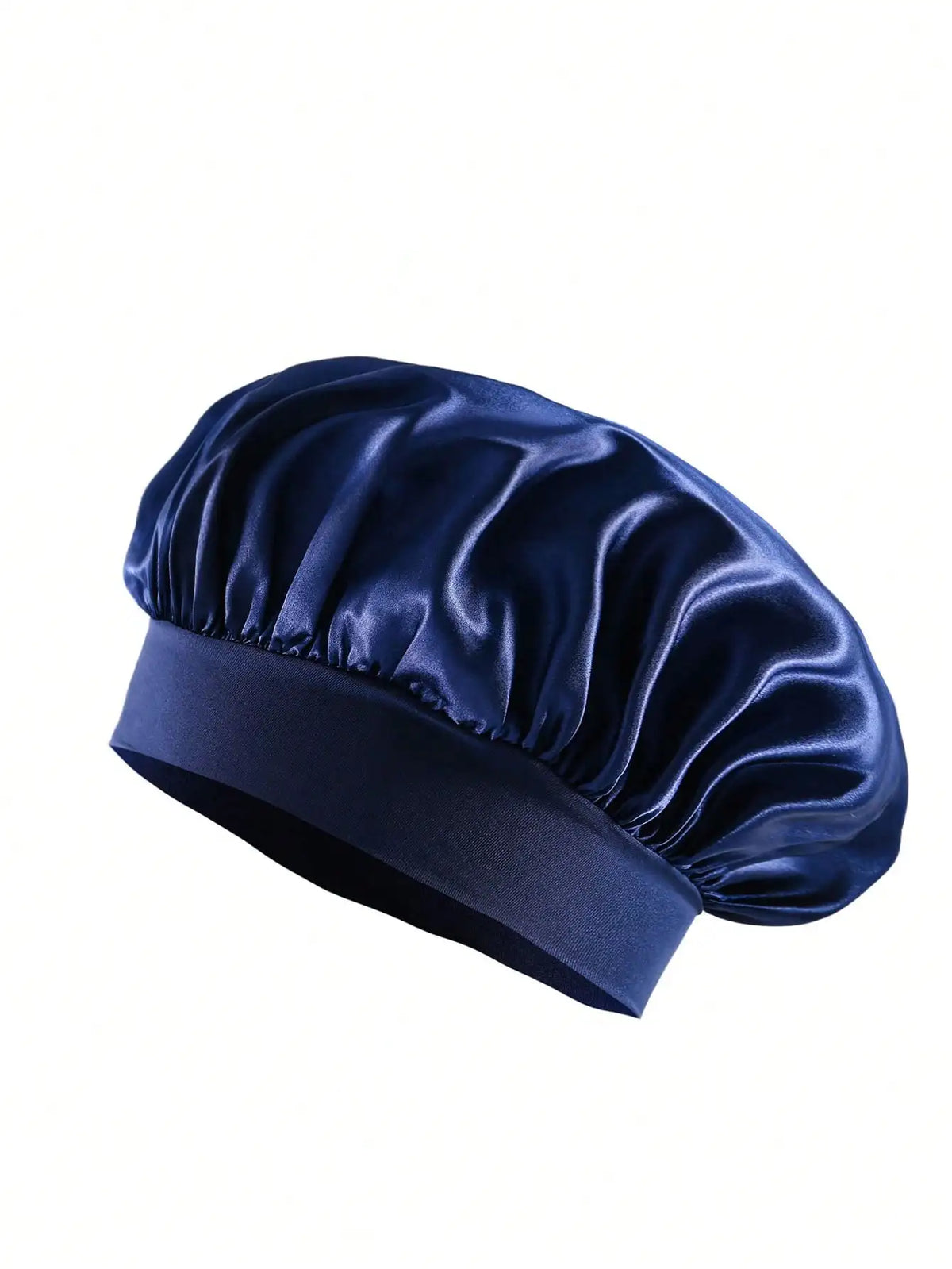 1Pcs Silk Bonnet for Sleeping Women Satin Lined Hair Bonnets for Sleeping Soft Elastic Band Silk Sleep Cap for Curl