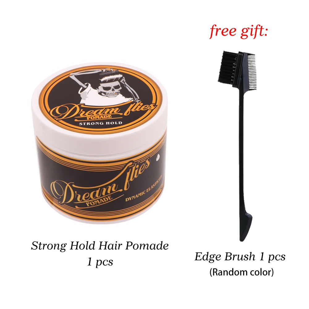 113G Hair Styling Gel Hairdresser Styling Hair Pomade Barber Restoring Ointment Men'S Hairstylist Gel Wig Hairdressing Supplies