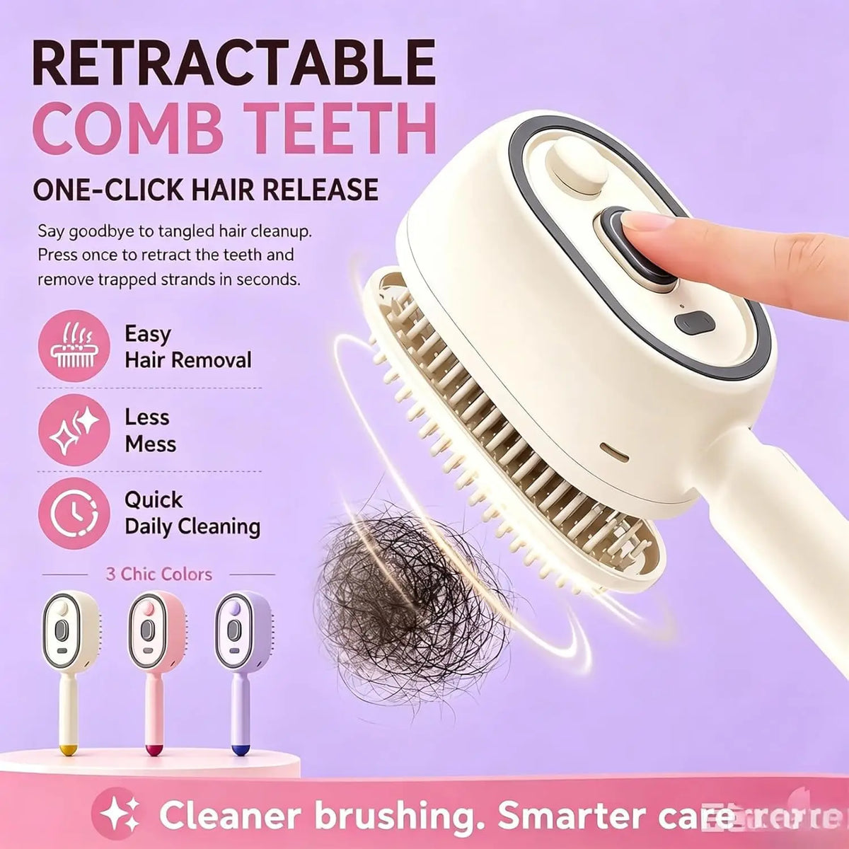 2026 Electric Spray Air Cushion Massage Hair Comb Electric Steaming Hair Straightener Brush Hair Smoothing Brush Steam Brush