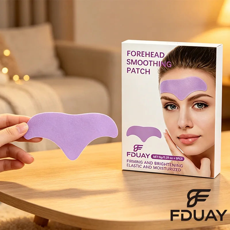 Forehead Smoothing Patch, Used at Night to Smooth Forehead Wrinkles and Fine Lines, Tightens and Smooths, Firms the Forehead, Co