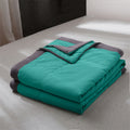 New Double Sided Cooling Summer Quilt Cold Effect Breathable Conditioning Quilt Spring Summer Solid Color Cooler Quilt