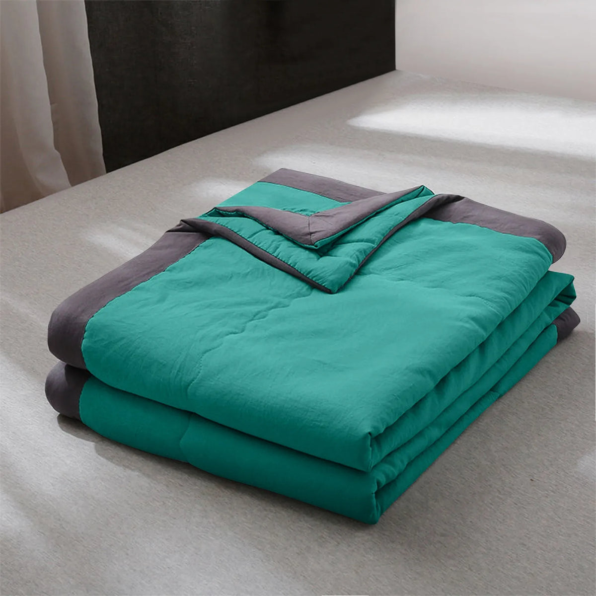 New Double Sided Cooling Summer Quilt Cold Effect Breathable Conditioning Quilt Spring Summer Solid Color Cooler Quilt