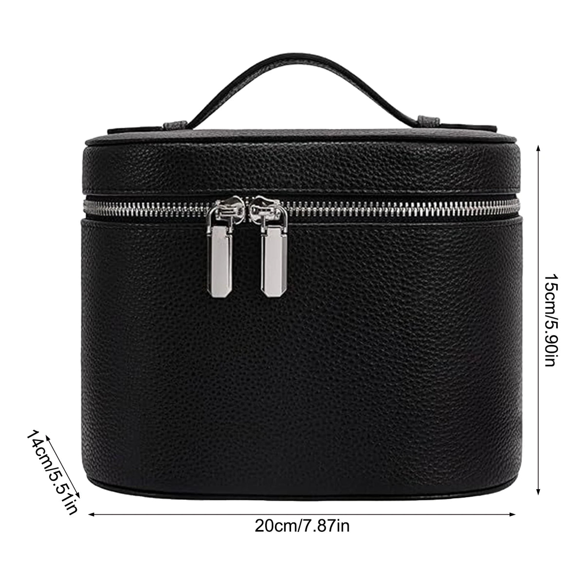 Portable Cosmetic Bag Organizer Large Capacity Travel Makeup Case Organizer for Storage Lipstick Eyebrow Pencil Cosmetics
