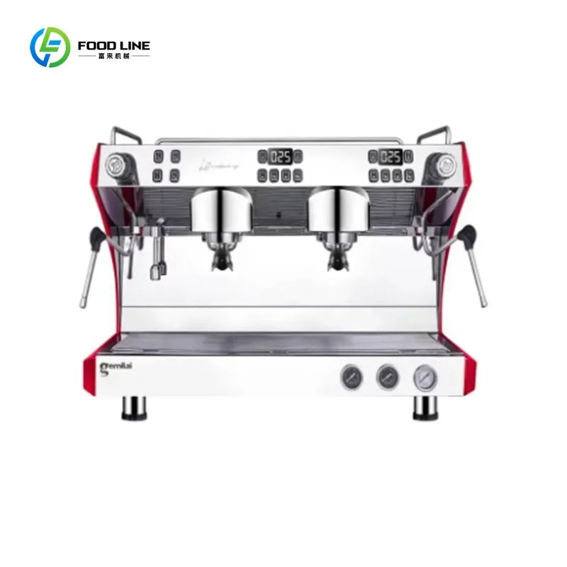 Italian Large Commercial Automatic Coffee Machine Professional Espresso Maker for Cafe Bar Custom