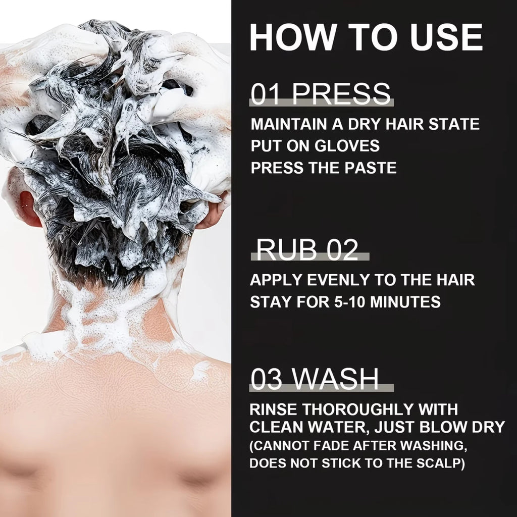 9‑in‑1 Herbal Black Hair‑Nourishing Shampoo With Ginseng Ginger Boost Hair Shine Soften Dry Strands Gentle Daily Hair Care