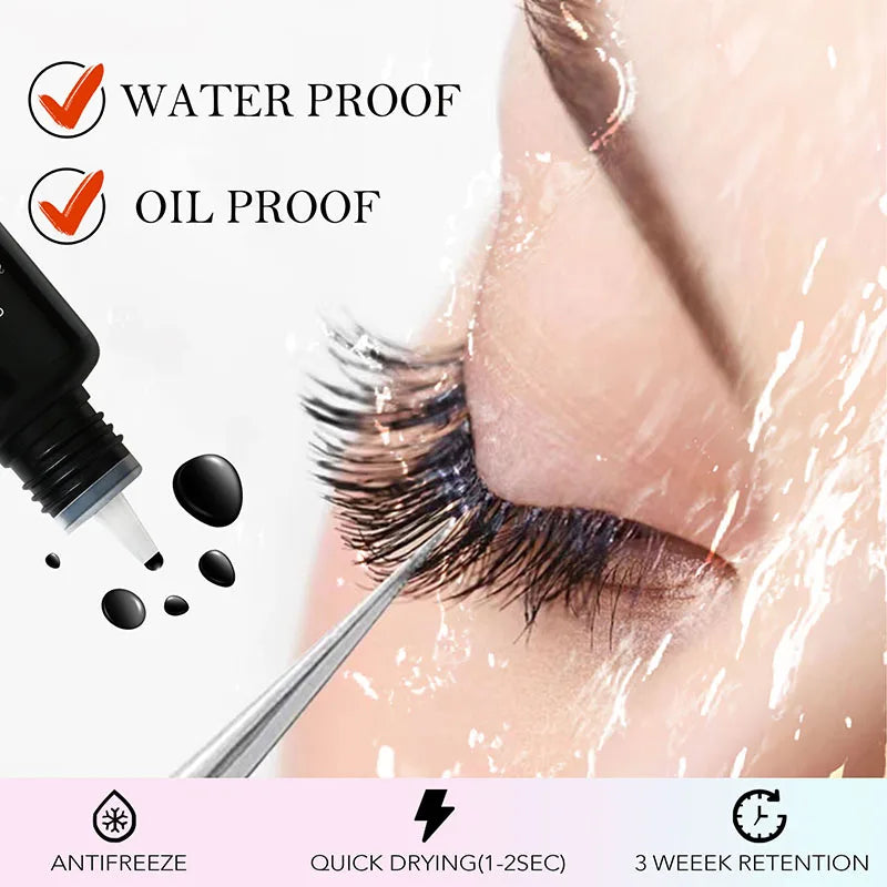 SENSE LASHES Professional 5ml 0.3s Eyelash Glue Fast Drying Strong Glue Eyelash Extensions Lash Adhesive Pegamento Pestañas