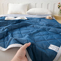 Ultra-Soft Summer Cooling Blanket - Lightweight, Breathable ,Easy Care Cooling Blanket For Hot Sleepers Cooling Thin Quilt