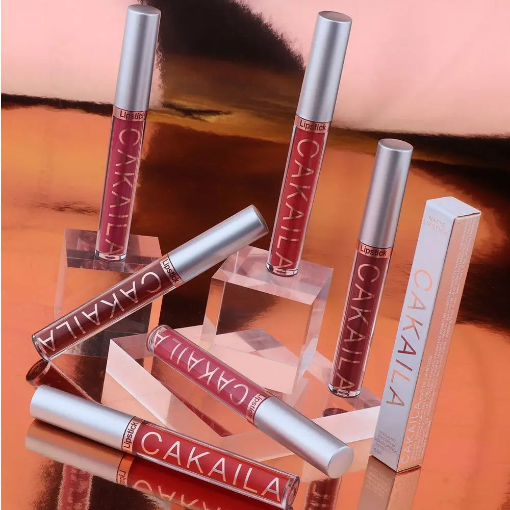 Cosmetics Lip Gloss 18 Colors Long Lasting Liquid Lipstick Lipstick Matte Waterproof
