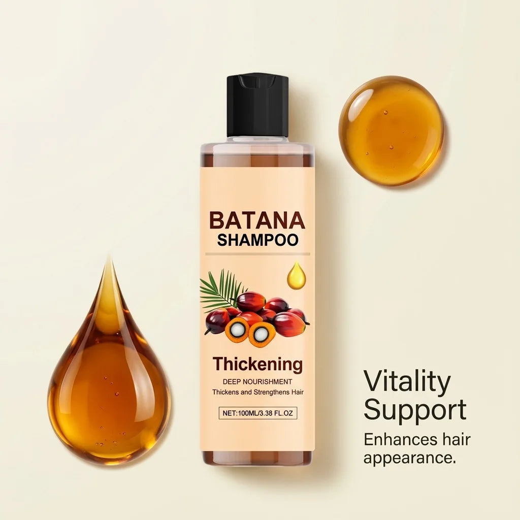 Batana Shampoo Hair Growth Thickening Strengthening Anti Hair Loss Dandruff Oil Control Deep Nourishment Dry Damaged Hair Care