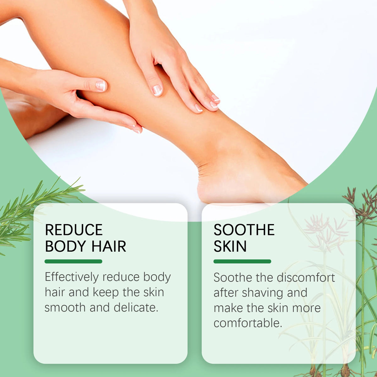 Cyperus Rotundus Essential Oil Anti Redness Soothing Plant Oil Reduce Irritation Body Moisturizing Smooth Hair Removal Care Oil