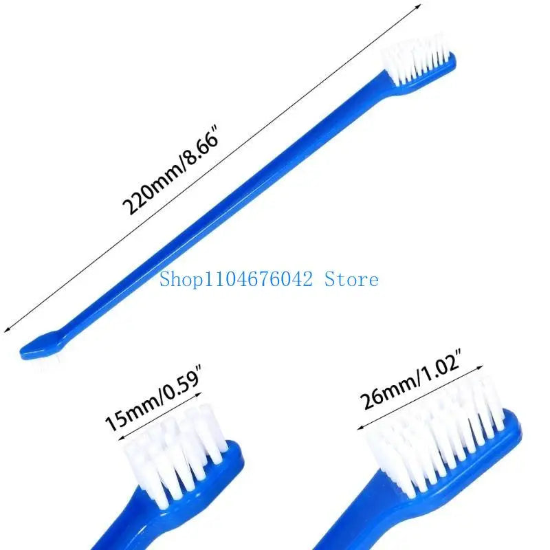 5asd Pet Toothbrush Cats Brush Addition Bad Breath Tartar Teeth Care Dogs Cats Cleaning Mouth Dogs Cats Mouth Care Supplies