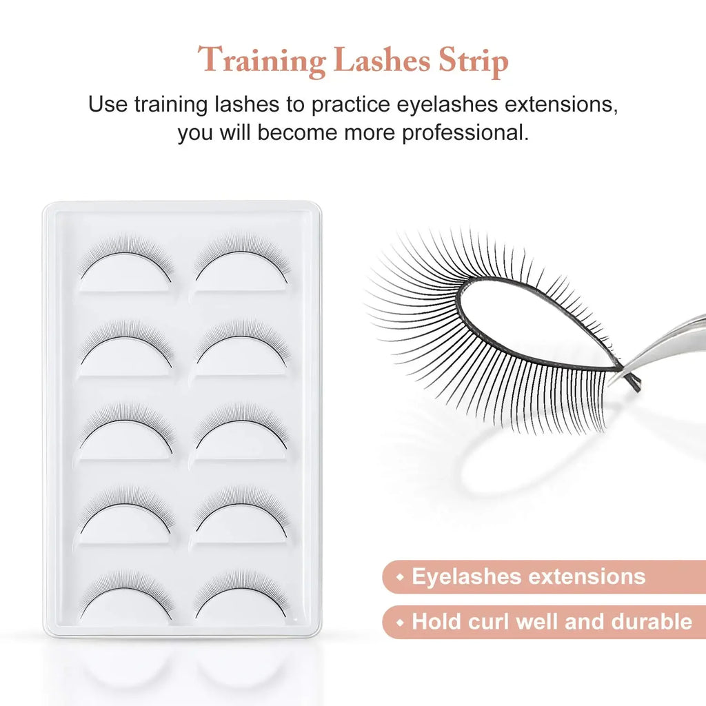 50 Pairs lash strips，practice lashes for lash extensions，bottom lashes，half lashes cateye，maniqui para pestañas，wedding Gift