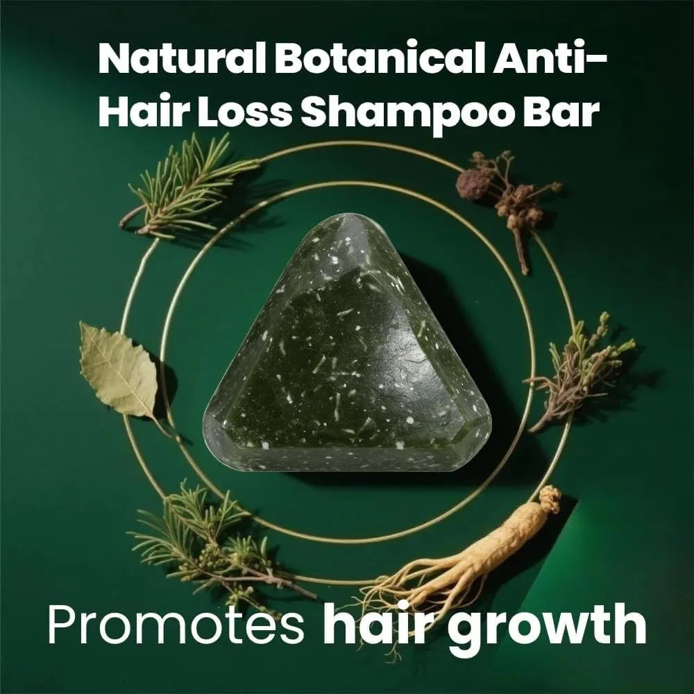 Rosemary Amino Acid Korean Scalp Revival Bar Natural Botanical Hydrating Shampoo Bar Gentle Solid Hair Care Bar