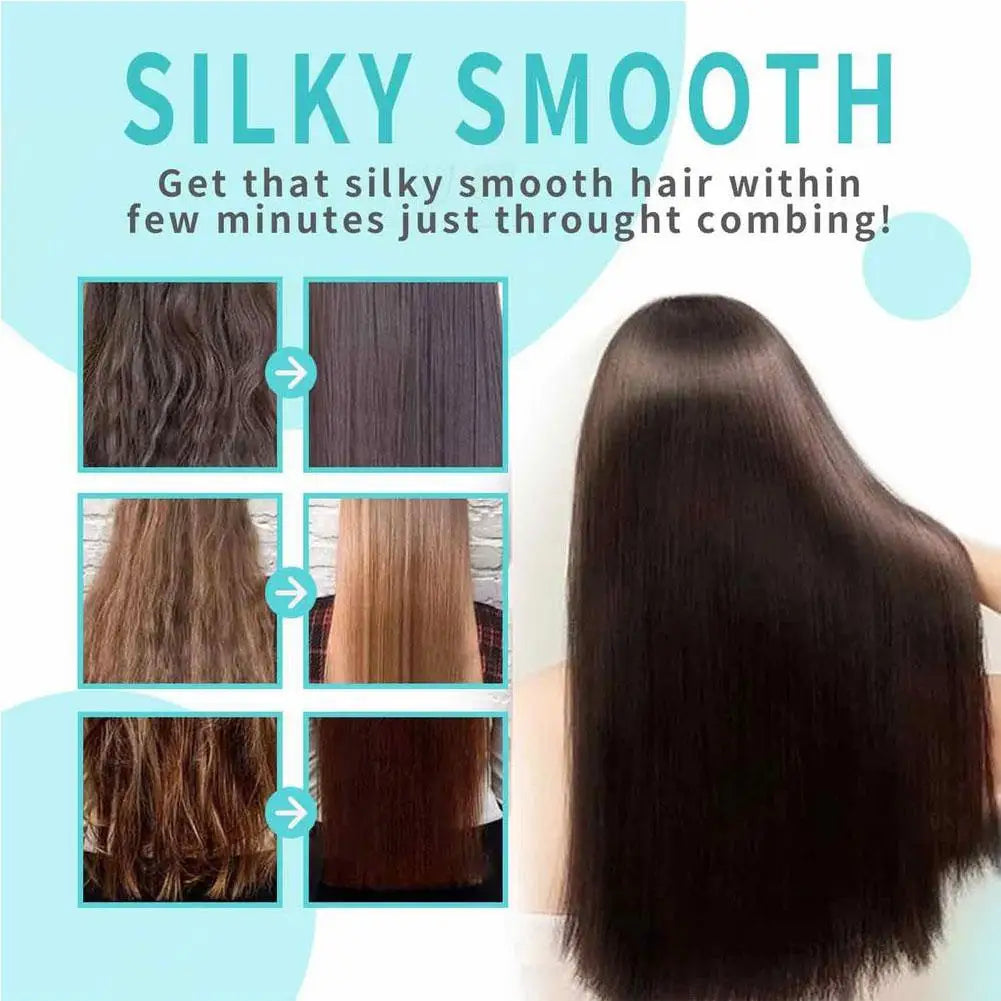 60ml Keratin Hair Straightening Cream Professional Damaged Treatment Faster Smoothing Curly Hair Care Protein Correction Cream