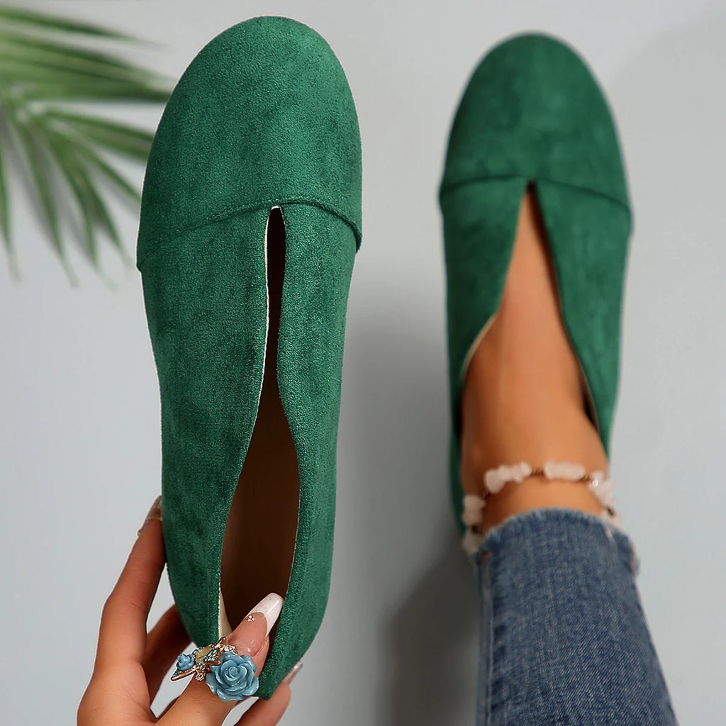 Women Flats Retro Pointed Toe Loafers Spring Autumn Plus Size Flat Shoes Summer Slip on Casual Shoes for Women Zapatos De Mujer