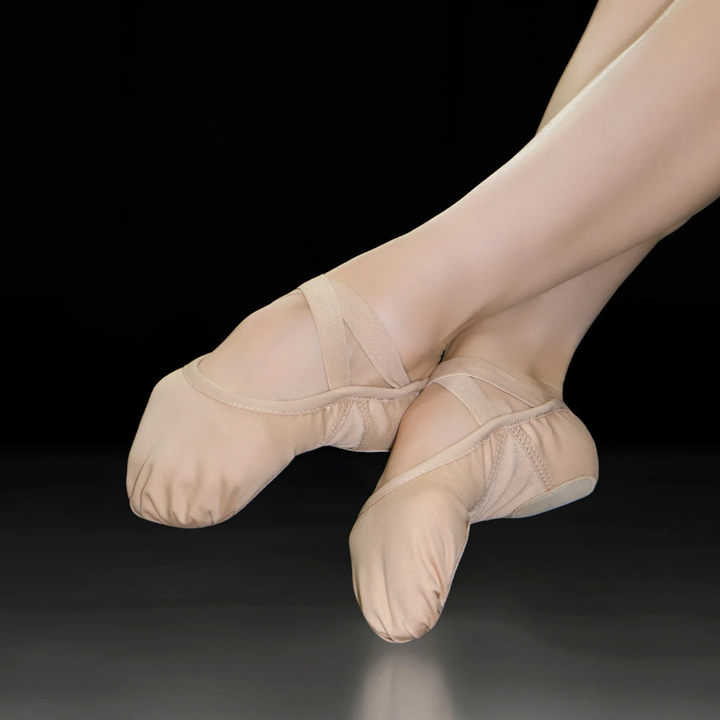 Women Ballet Dance Shoes Split Sole Ballet Slippers for Girls Kids Breathable Ballet Shoes Ballerina Dance Slippers Ballet Flats