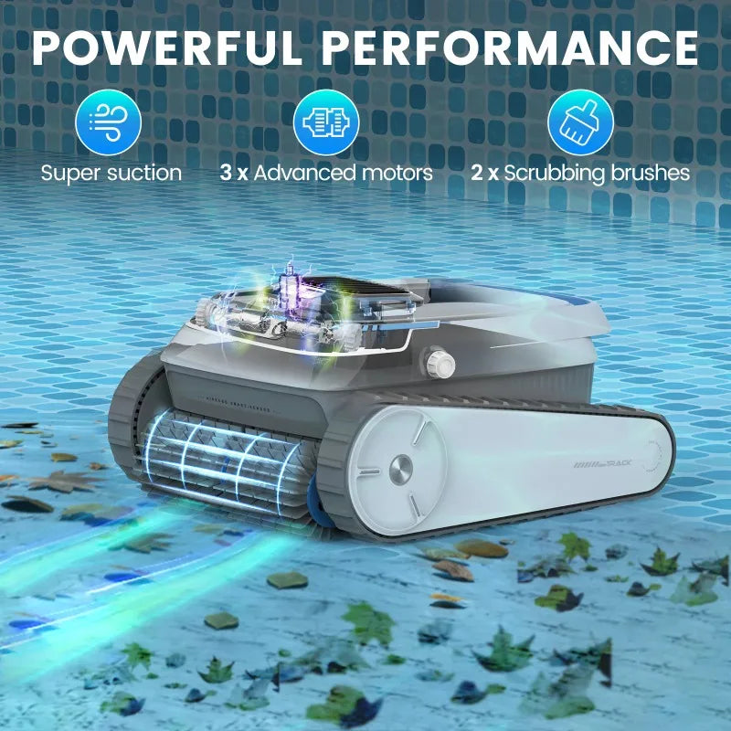 Airo AIRROBO APP Control Robot Pool Cleaner  Wall Climbing Wireless Outdoor Swimming Vacuum Robot Cleaning Filter Robot Pool
